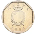 Монета 5 центов 2001 года Мальта (Артикул K12-21741)