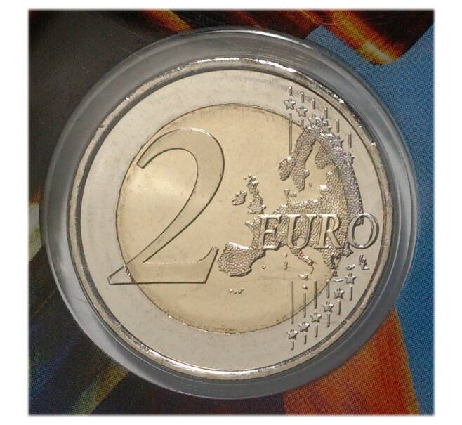 Монета 2 евро 2018 года Андорра «25-я годовщина конституции Андорры» (в буклете) (Артикул M2-7319)