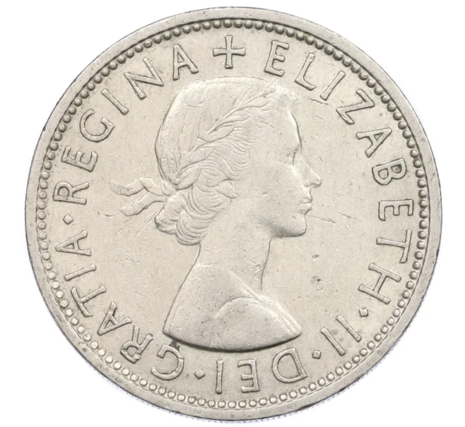 Монета 2 шиллинга 1966 года Великобритания (Артикул K12-21825)