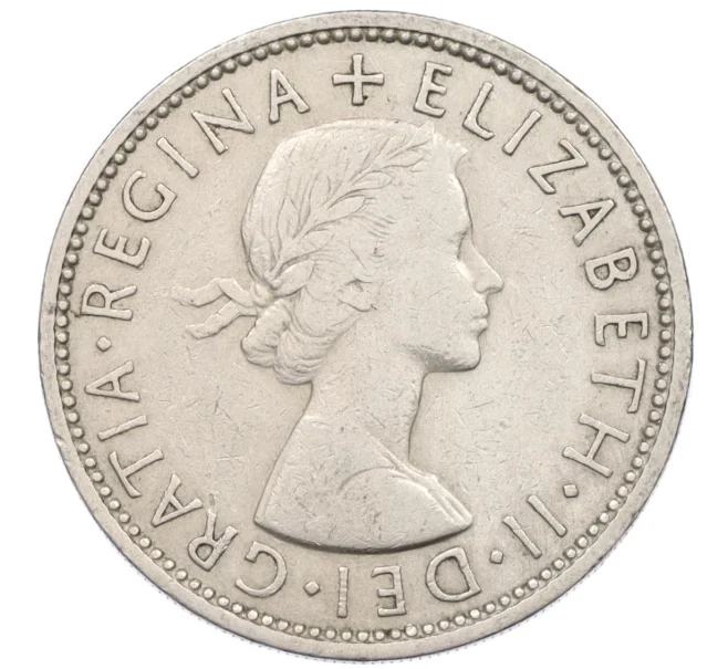 Монета 2 шиллинга 1960 года Великобритания (Артикул K12-21846)