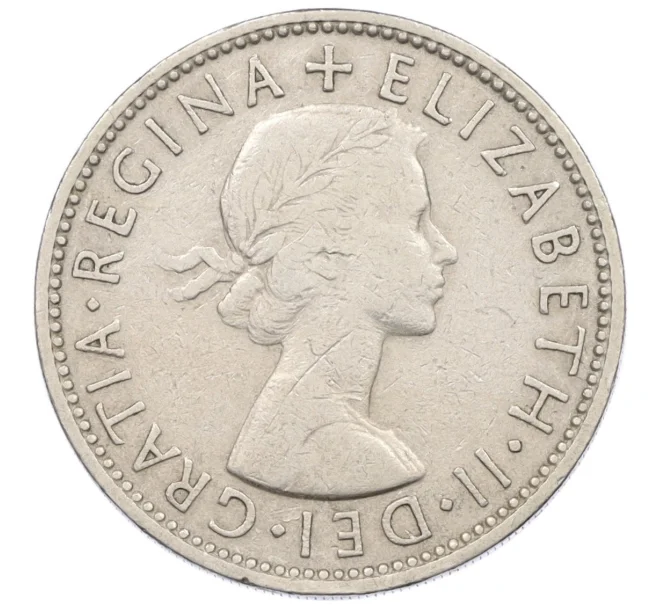 Монета 2 шиллинга 1961 года Великобритания (Артикул K12-21851)