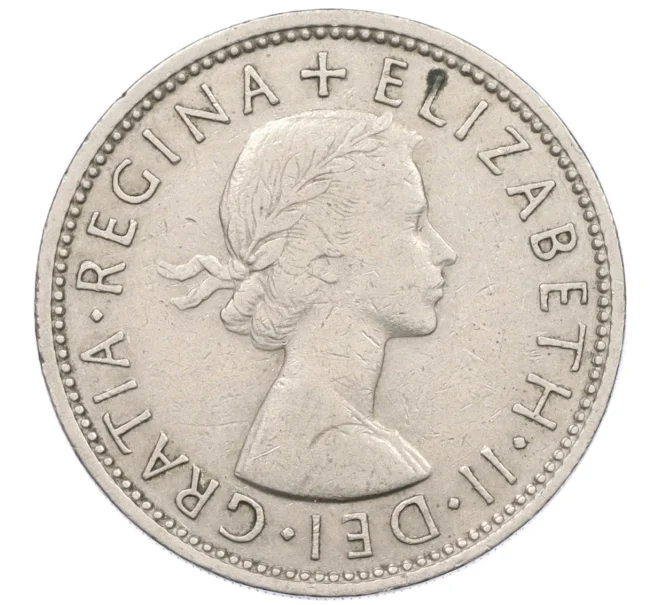 Монета 2 шиллинга 1963 года Великобритания (Артикул K12-21856)