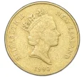 Монета 1 доллар 1990 года Новая Зеландия (Артикул K12-21959)