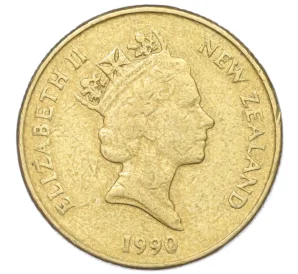 1 доллар 1990 года Новая Зеландия