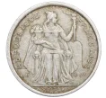 Монета 2 франка 1975 года Французская Полинезия (Артикул K12-21963)