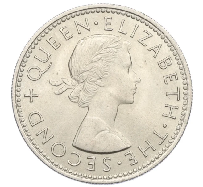 Монета 1 шиллинг 1964 года Новая Зеландия (Артикул K12-21964)