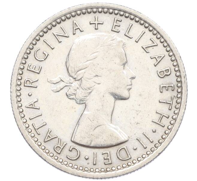 Монета 6 пенсов 1963 года Великобритания (Артикул K12-21970)