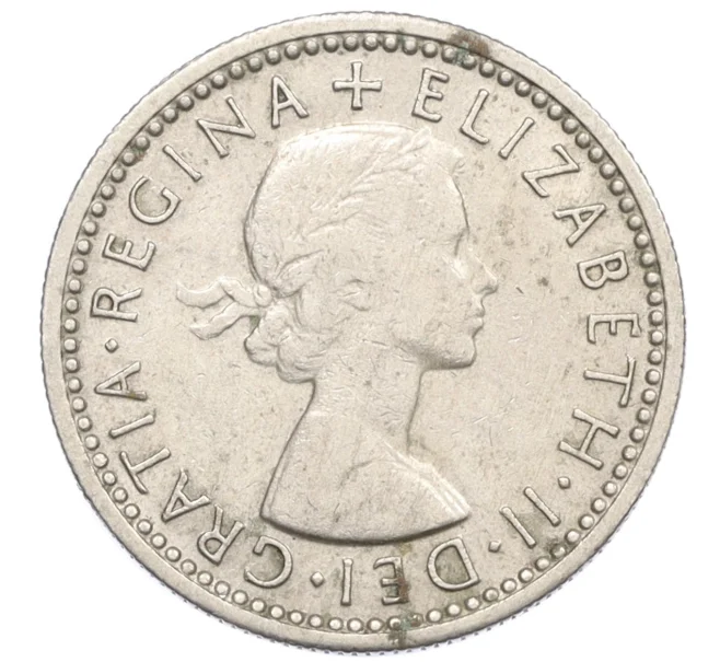 Монета 6 пенсов 1964 года Великобритания (Артикул K12-21976)