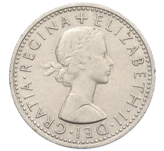 Монета 6 пенсов 1965 года Великобритания (Артикул K12-21978)