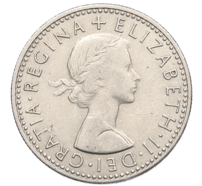 Монета 6 пенсов 1966 года Великобритания (Артикул K12-21983)