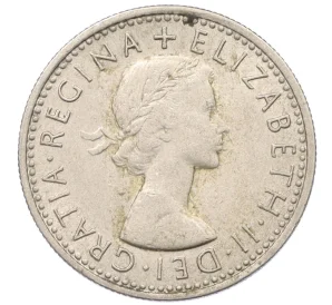 6 пенсов 1967 года Великобритания