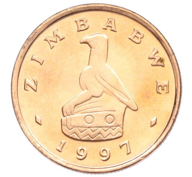 Монета 1 цент 1997 года Зимбабве (Артикул K12-22001)