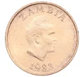Монета 1 нгве 1983 года Замбия (Артикул K12-22004)