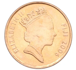 1 цент 2006 года Фиджи