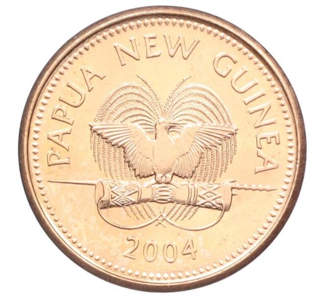 Монета 1 тойя 2004 года Папуа — Новая Гвинея (Артикул K12-22010)
