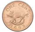 Монета 1 цент 1997 года Бермудские острова (Артикул K12-22011)