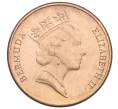 Монета 1 цент 1997 года Бермудские острова (Артикул K12-22011)
