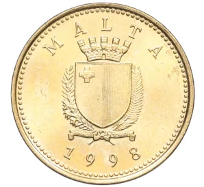 1 цент 1998 года Мальта