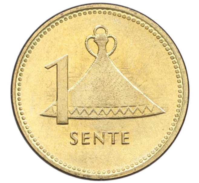Монета 1 сенте 1992 года Лесото (Артикул K12-22030)