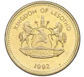 Монета 1 сенте 1992 года Лесото (Артикул K12-22030)