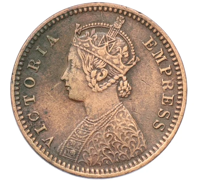 Монета 1/12 анны 1897 года Британская Индия (Артикул K12-22077)