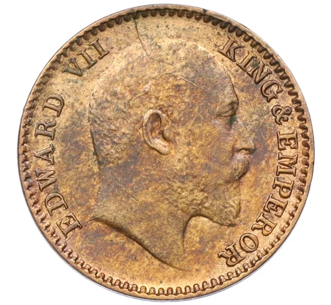 Монета 1/12 анны 1910 года Британская Индия (Артикул K12-22081)
