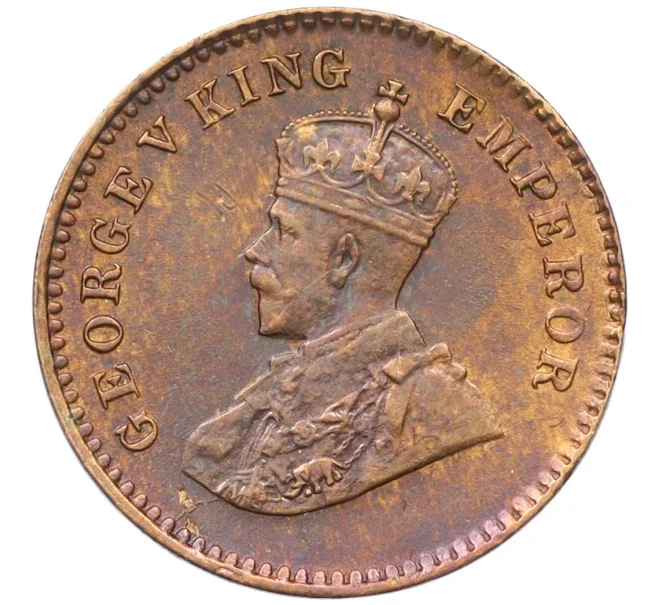 Монета 1/12 анны 1915 года Британская Индия (Артикул K12-22083)