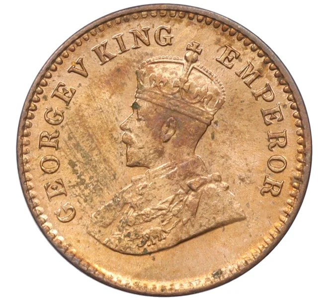 Монета 1/12 анны 1934 года Британская Индия (Артикул K12-22109)