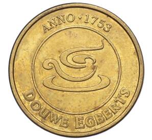 Торговый жетон кофейной компании «Douwe Egberts — Anno 1753» Нидерланды