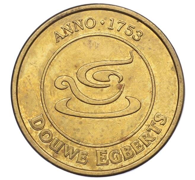Торговый жетон кофейной компании «Douwe Egberts — Anno 1753» Нидерланды (Артикул K12-22050)