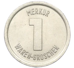 Жетон казино «1 Waren-Groschen — Merkur» Германия