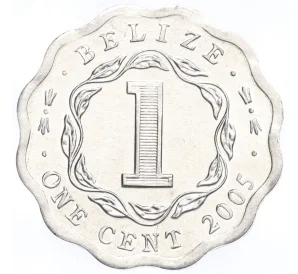 1 цент 2005 года Белиз
