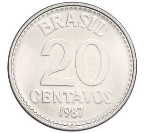 20 сентаво 1987 года Бразилия