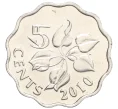 Монета 5 центов 2010 года Свазиленд (Артикул K12-22136)