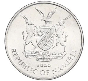 5 центов 2000 года Намибия «ФАО»