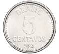 Монета 5 сентаво 1986 года Бразилия (Артикул K12-22175)