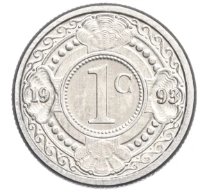 1 цент 1993 года Нидерландские Антильские острова