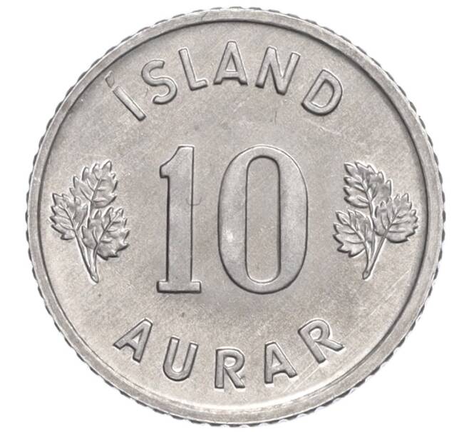 Монета 10 эйре 1974 года Исландия (Артикул K12-22186)