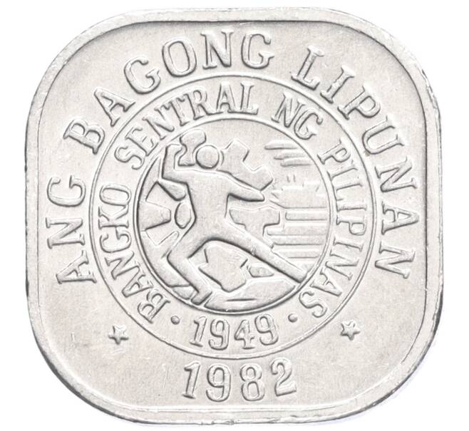 Монета 1 сентимо 1982 года Филиппины (Артикул K12-22187)