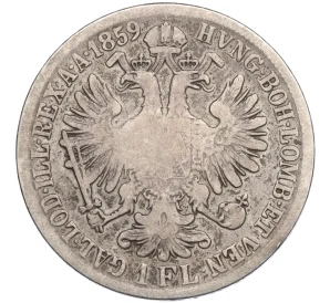 1 флорин 1859 года Австрия