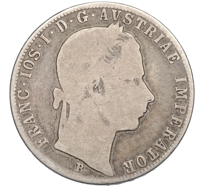 Монета 1 флорин 1859 года Австрия (Артикул K27-86010)