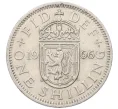 Монета 1 шиллинг 1966 года Великобритания — Шотландский тип (1 лев на щите) (Артикул K12-22401)