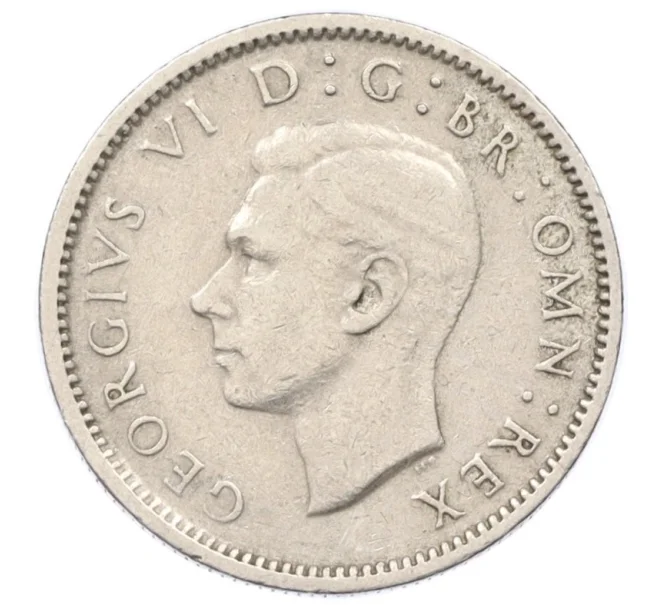 Монета 6 пенсов 1949 года Великобритания (Артикул K12-22410)