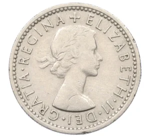 6 пенсов 1954 года Великобритания