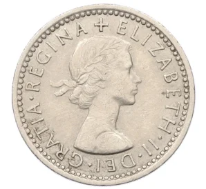 6 пенсов 1955 года Великобритания