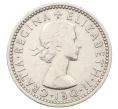 Монета 6 пенсов 1955 года Великобритания (Артикул K12-22424)