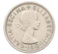 Монета 6 пенсов 1957 года Великобритания (Артикул K12-22432)
