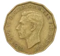 Монета 3 пенса 1943 года Великобритания (Артикул K12-22471)