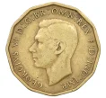 Монета 3 пенса 1943 года Великобритания (Артикул K12-22473)