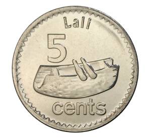 5 центов 2014 года Фиджи — Фото №2